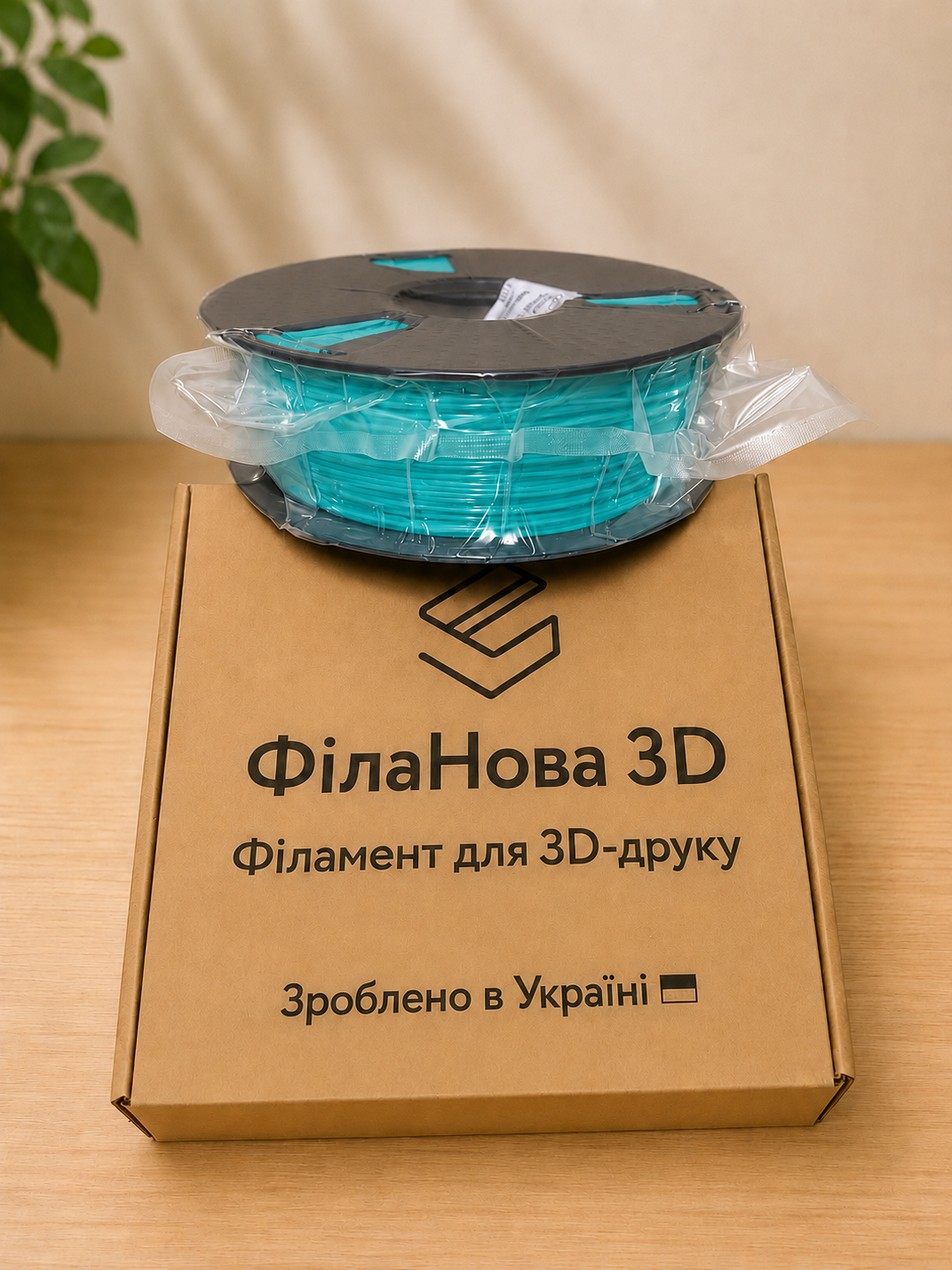 PLA філамент пластик FilaNova 3D 1,75 мм бірюзовий - Зображення 2