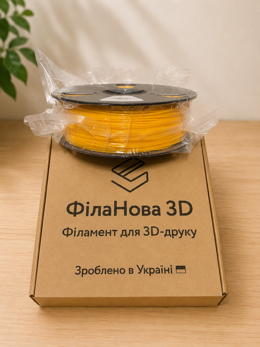 PLA філамент пластик FilaNova 3D 1,75 мм золотистий - Зображення 2